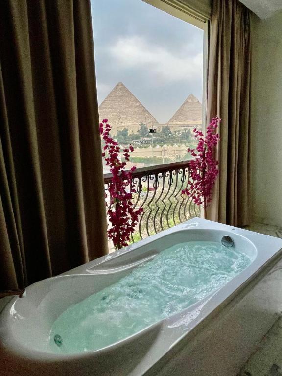 Unique Pyramids Boutique Inn Kafrat al Jabal Ngoại thất bức ảnh