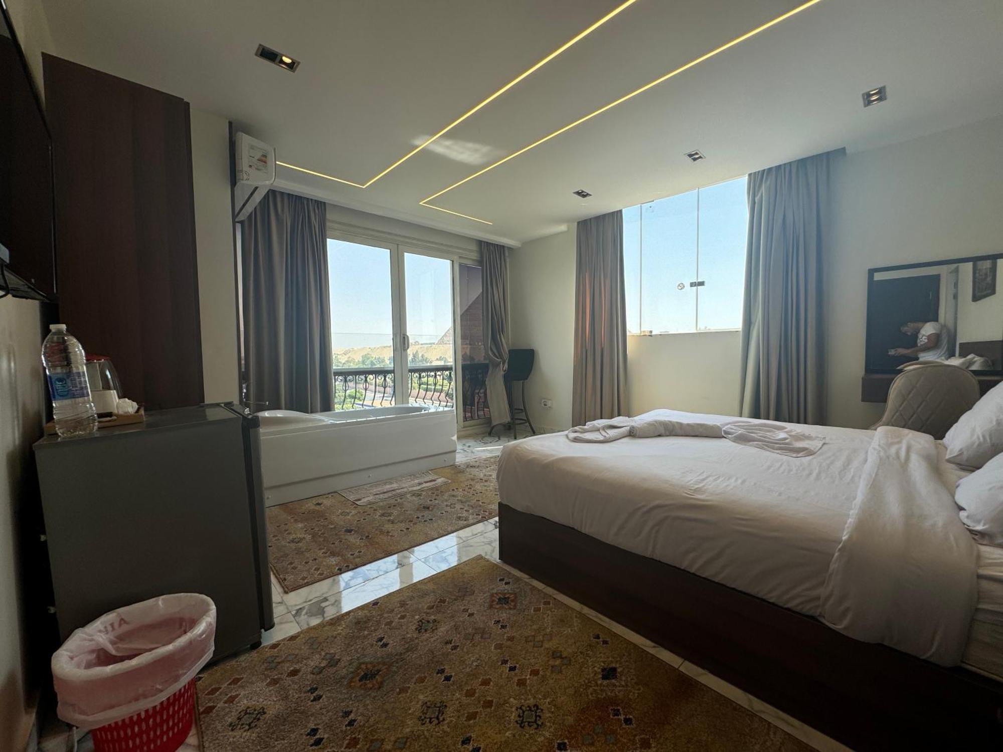 Unique Pyramids Boutique Inn Kafrat al Jabal Ngoại thất bức ảnh